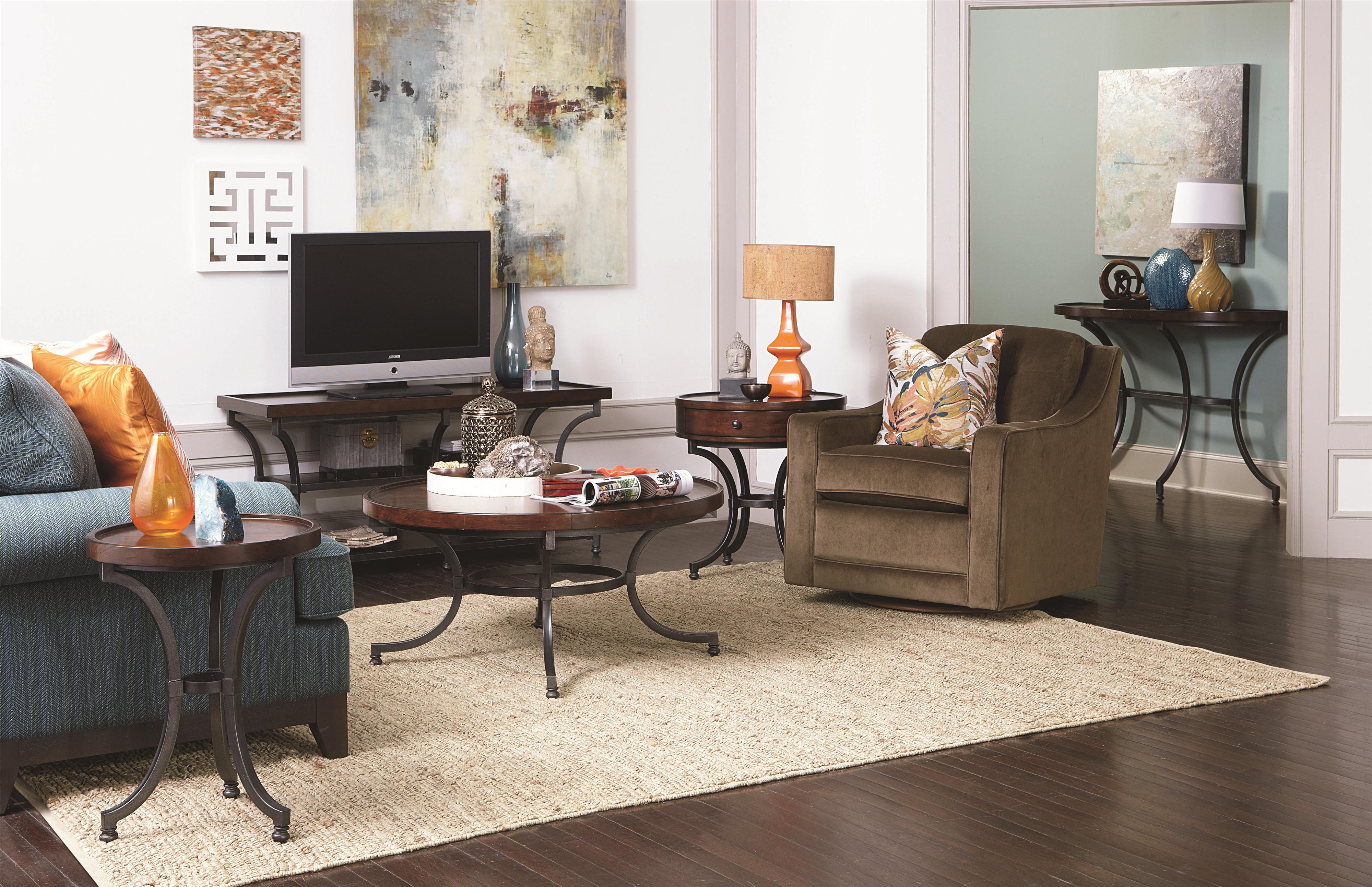 Hammary store sofa table